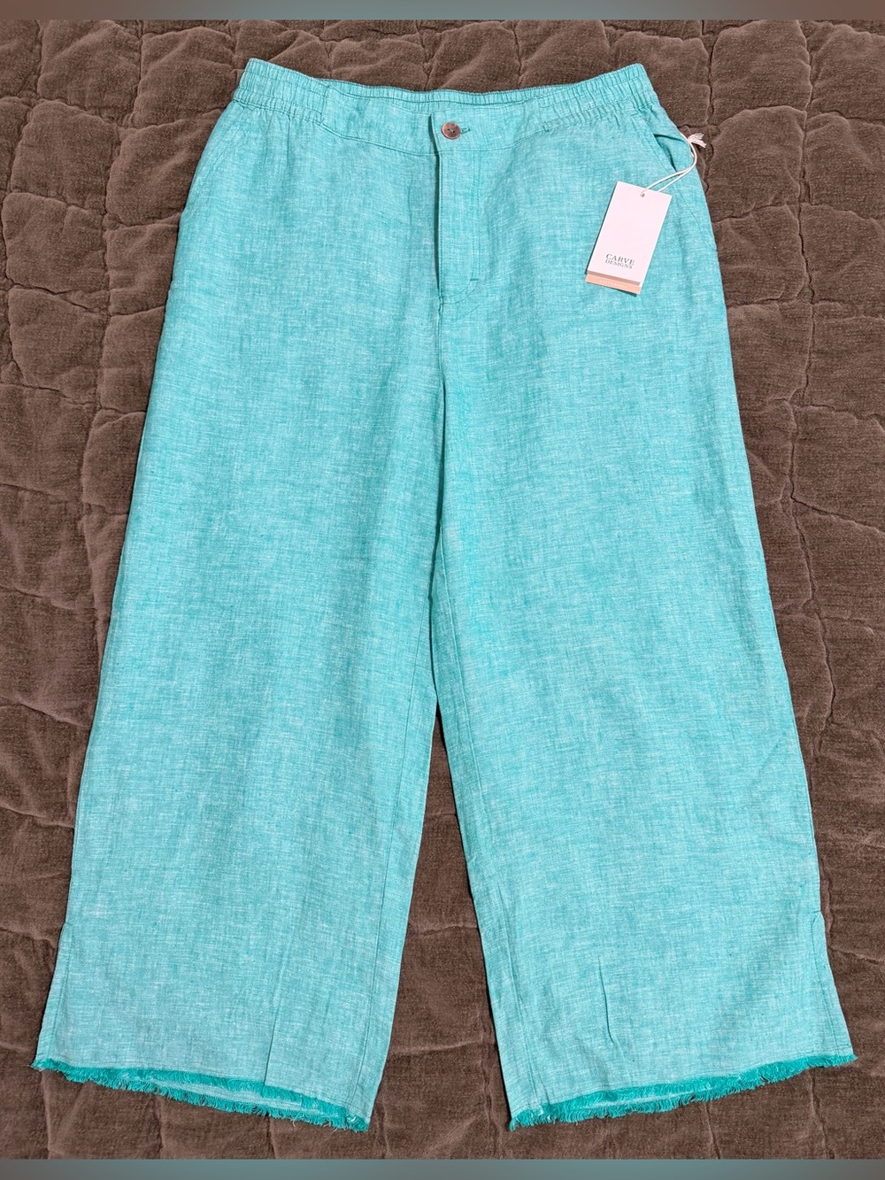 Carve Designs Blake Pant- Fern Chambray